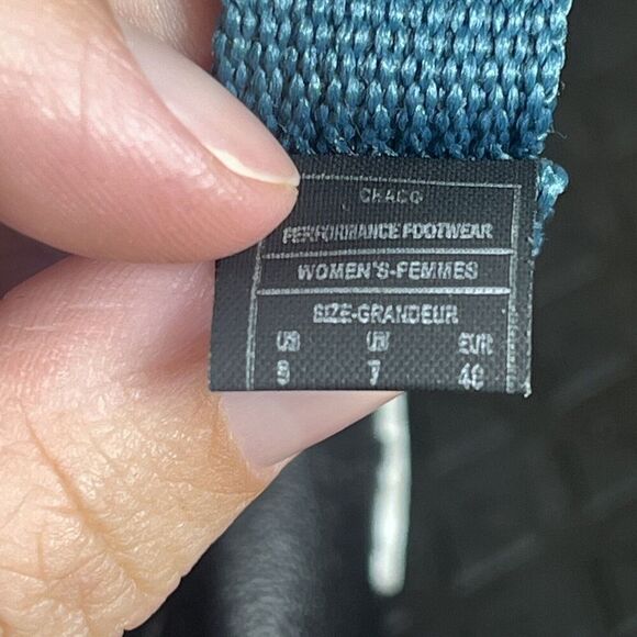 Chaco Women's Size US 9 ZX/2 Blue Diamond Classic Water Resistant Sandals - Picture 8 of 10